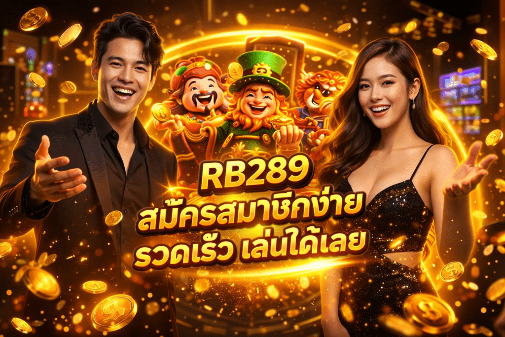 RB289 สมัครสมาชิกง่าย รวดเร็ว เล่นได้เลย